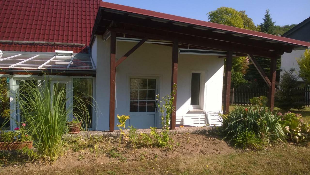 Ferienwohnung Bergblick Thale Exterior foto